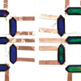 Le nouveau matériau change de couleur en fonction de la température ou par étirement.